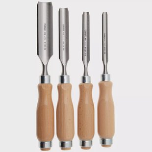 Narex Wood Line Profi Gouge Set 863510, gutsenset 8-10-16-26 mm, 4-delig