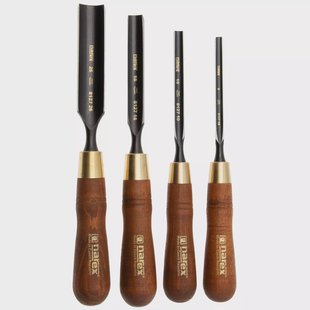 Narex Wood Line Plus Premium Gouge Set 863700, gutsenset 8-10-16-26 mm, 4-delig