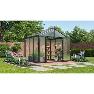 Vitavia Tuinkas Zeus Comfort 6200 - Polycarbonaat 16mm - Zwart - 258x242x250cm