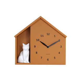 Karlsson - Wall Clock Siting Cat