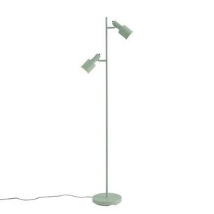 QAZQA Moderne vloerlamp groen 2-lichts - Stijn