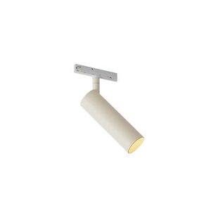 QAZQA Moderne spot beige met wit voor railsysteem 1-fase GU10 35mm -