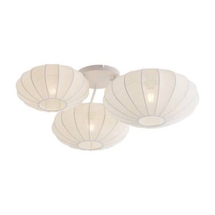 QAZQA Japandi plafondlamp wit 3-lichts - Multi Bida