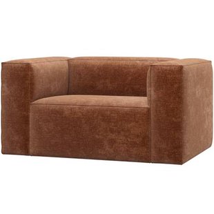WOOOD Bean Fauteuil - Chenille - Velvet Terra - 74x146x98