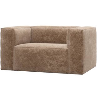 WOOOD Bean Fauteuil - Chenille - Velvet Taupe - 74x146x98