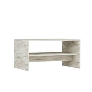 Giga Meubel - Salontafel Apollon Wit Marmerlook 90cm