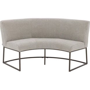 Goossens Excellent Eetkamerbank Tommie, Rond 174 cm breed