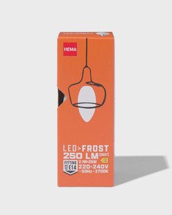 HEMA Led kaars frost E14 2.1W 250lm