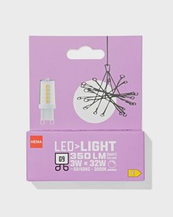 HEMA Led G9 2.5W 350lm dim