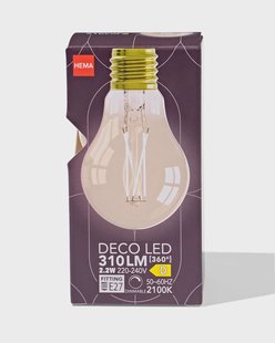 HEMA Led peer goud E27 4W 310lm dim