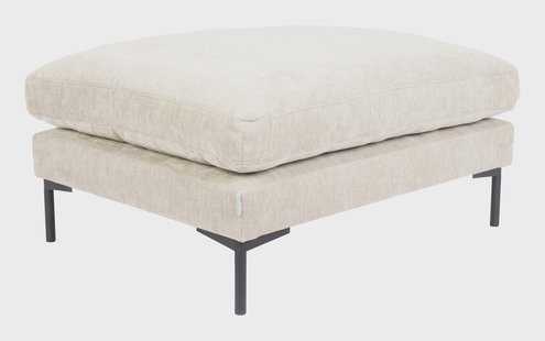 Zuiver Hocker 'Summer' kleur Crème