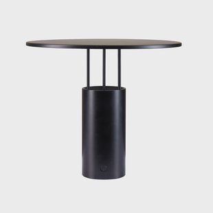 Tempel280 LED tafellamp, zwart, hoogte 24,5 cm Piet Hein - Slaapkamer - Designer - Aluminium - 1 lamp