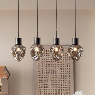 KARE hanglamp Supernova, rookgrijs, 110 cm, E27