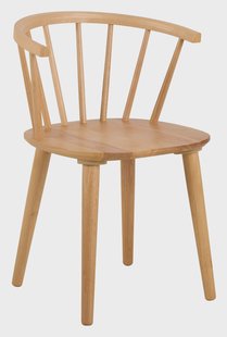 Bendt Eetkamerstoel 'Chez' Rubberhout, kleur Naturel