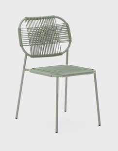 Kave Home Tuinstoel 'Talaier' Touw, kleur Lichtgroen