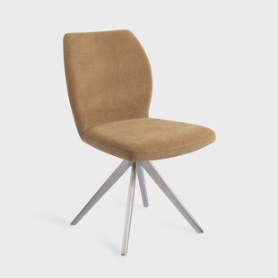 Jesper Home Eetkamerstoel 'Ikata' Turn Steel, Draaibaar, kleur Honey Harvest