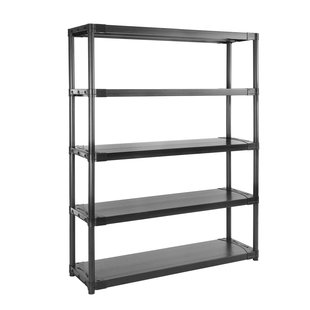 Grossfillex Stellingkast - Workline 3.0 - 175x135x40cm - Draagkracht 60kg - Zwart