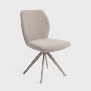 Jesper Home Draaibare Eetkamerstoel 'Ikata' Turn Beige, kleur Sand Strand