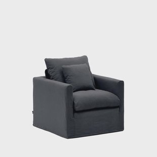 Kave Home Fauteuil 'Nora' kleur Antraciet
