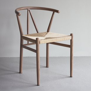 Nohr Eetkamerstoel 'Atalie' Rattan, kleur Bruin