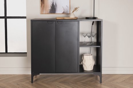 Nohr Dressoir 'Danyella' 110cm, kleur Zwart