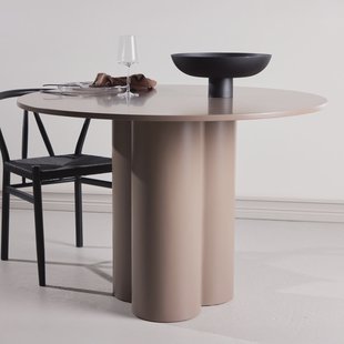 Nohr Ronde Eettafel 'Anh' 110cm, kleur Bruin