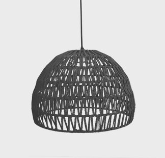 LABEL51 hanglamp 'Touw' large, kleur Zwart