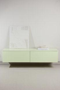 Nohr Zwevend TV-meubel 'Ericka' MDF, 160cm, kleur Groen