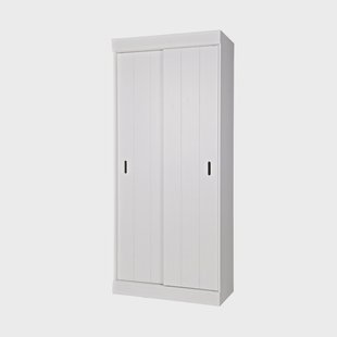 WOOOD Opbergkast 'Row', kleur wit