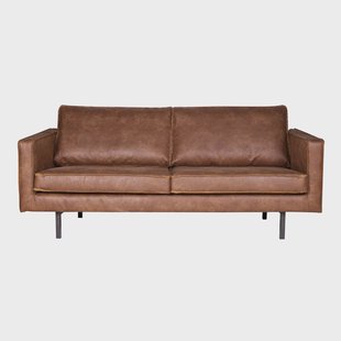 WOOOD Bank 'Rodeo' 2,5-zits, kleur cognac