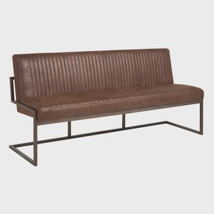 Tower Living Eetkamerbank 'Ferro' 135cm, kleur donkerbruin