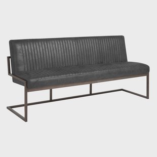 Tower Living Eetkamerbank 'Ferro' 135cm, kleur antraciet