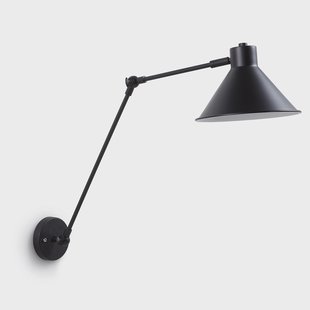 Kave Home wandlamp 'Dione', kleur zwart