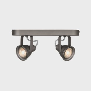 LABEL51 LED Spot 'Max' 2-lichts, kleur Burned Steel