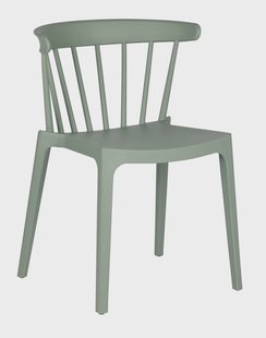 WOOOD Tuin / Eetkamerstoel 'Bliss' kleur Lichtgroen