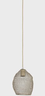 Light & Living Hanglamp 'Nola' 20cm, gaas antiek brons