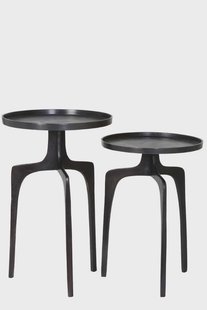 Light & Living Bijzettafel 'Pano' Set van 2 stuks, brons