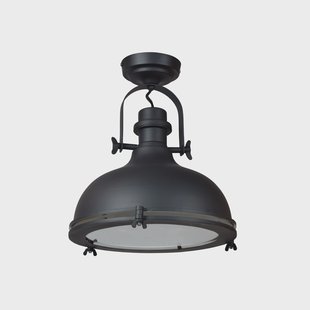 Urban Interiors plafondlamp 'Harvey Ø32cm.', kleur Mat Zwart