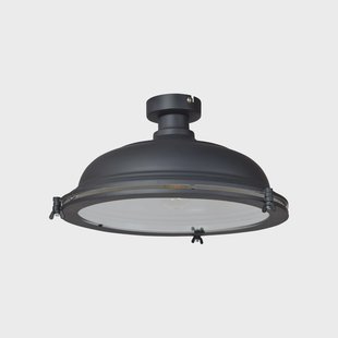 Urban Interiors plafondlamp 'Bronx Ø42', kleur Mat Zwart