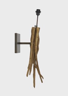 Light & Living Wandlamp 'Bluma', naturel bruin