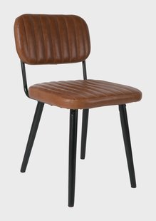 Eetkamerstoel 'Esmailin', kleur bruin