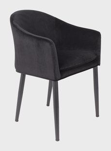 Eetkamerstoel 'Yuniesky', kleur Zwart