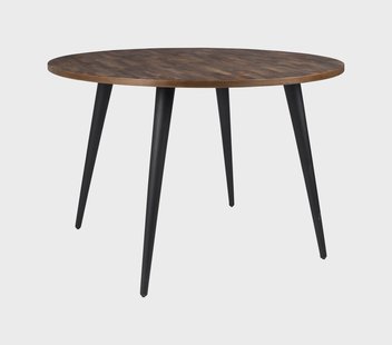 ZILT Industriële Ronde Eettafel 'Manny' 110cm
