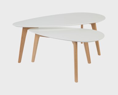 ZILT Salontafel 'Kazuhisa' set van 2 stuks