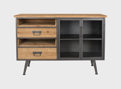 ZILT Industrieel Dressoir 'Clay' 113cm