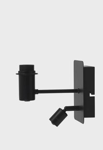 Light & Living Wandlamp 'Montana', mat zwart, kleur