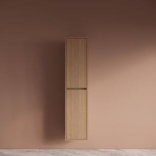 Kolomkast BWS Riga 160 cm Japandi Licht Eiken