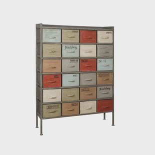 RENEW Ladekast 'Dusan' met 24 laden