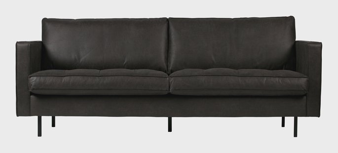 WOOOD Bank 'Rodeo Classic', 2,5-zits, kleur Antraciet