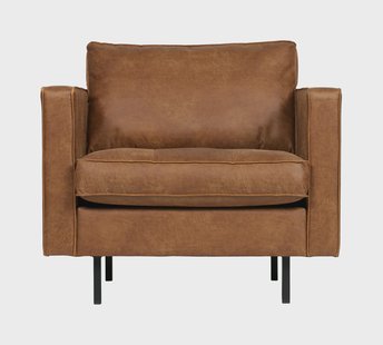 WOOOD Fauteuil Rodeo Classic - Cognac - BePureHome